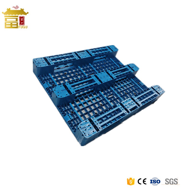 HDPE Plastic Pallet 1500kg Dynamic Load Rackable Nestable for Warehouse Logistics Export